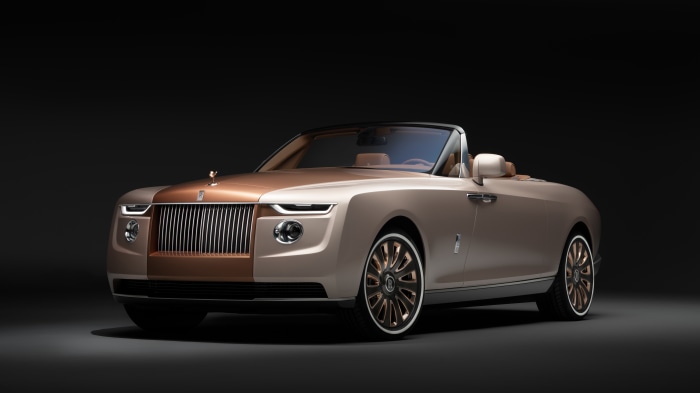 Rolls-Royce Boat Tail convertible car