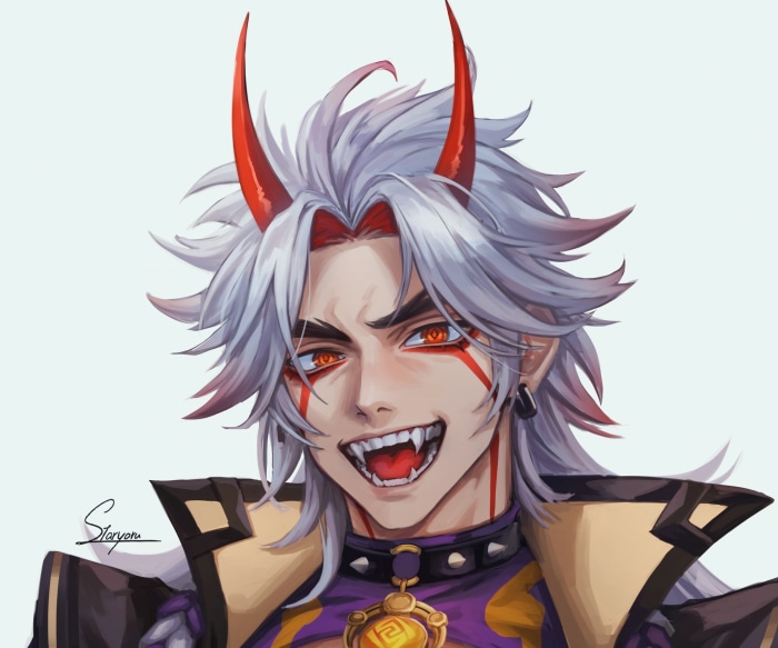Arataki Itto from Genshin Impact