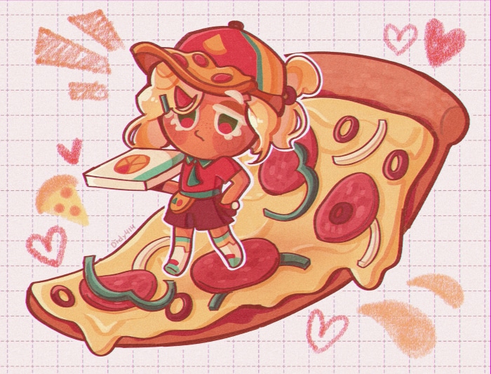 Pizza Cookie from Cookie Run: OvenBreak
