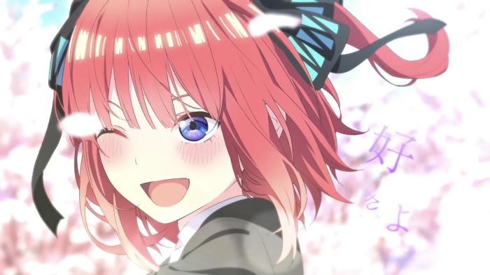 Nino Nakano from The Quintessential Quintuplets