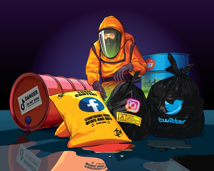 Social Media Waste Disposal