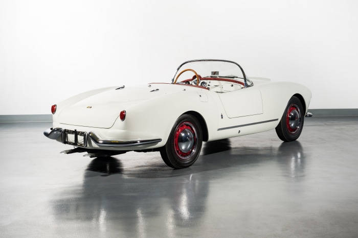 White 1954 Chevrolet Corvette C1 Convertible
