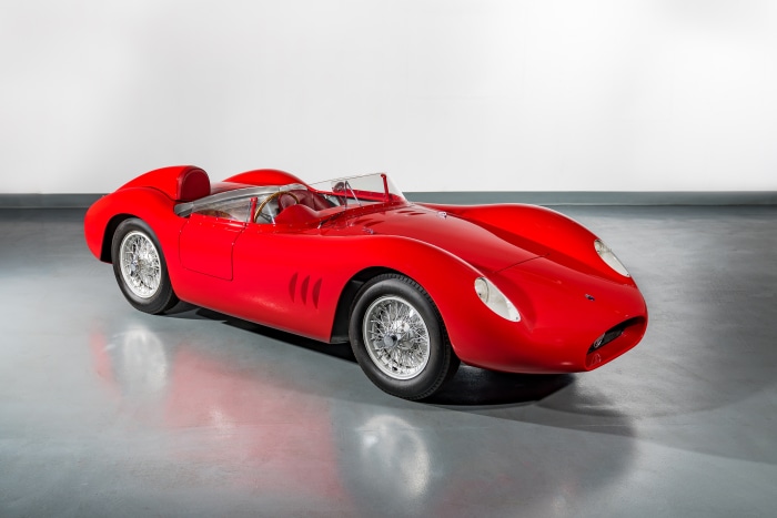 Red Maserati 200SI 4K