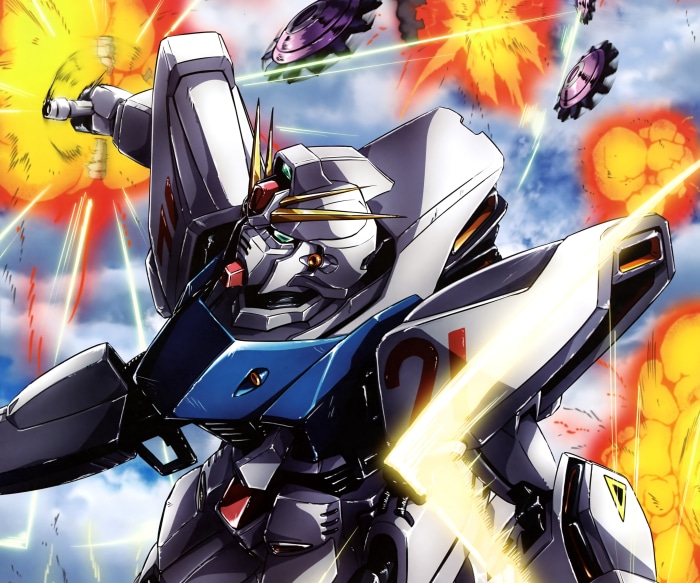 Mobile Suit Gundam F91 4K Mecha