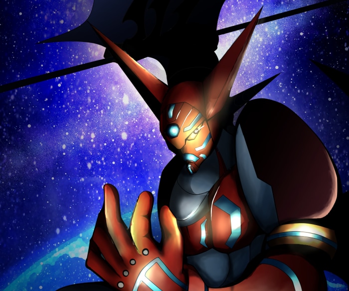 Shin Getter 1 in Space