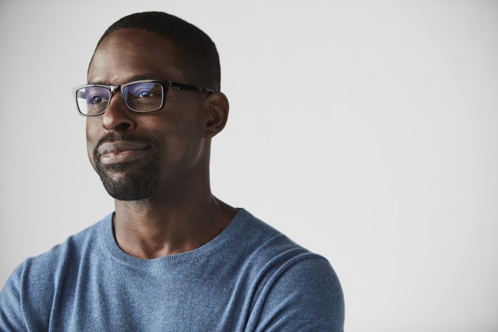 Sterling K. Brown wearing glasses
