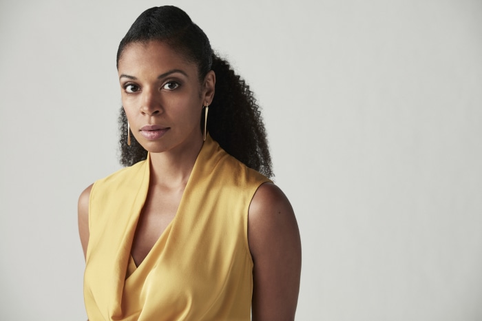 Woman in yellow top