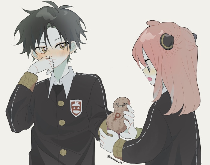 Anya Forger and Damian Desmond from Spy X Family