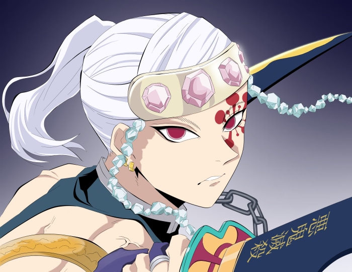 Tengen Uzui from Demon Slayer: Kimetsu No Yaiba