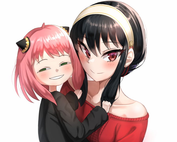 Anya Forger and Yor Forger from Spy X Family