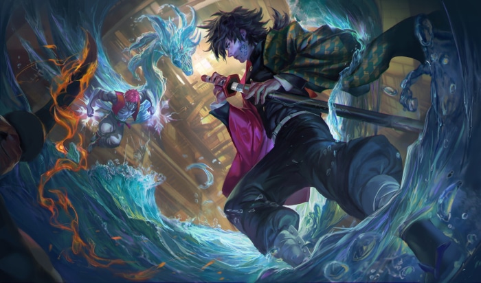 Giyuu Tomioka from Demon Slayer: Kimetsu No Yaiba