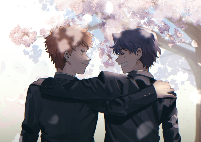 Shinji Matou and Shirou Emiya from Fate/Stay Night