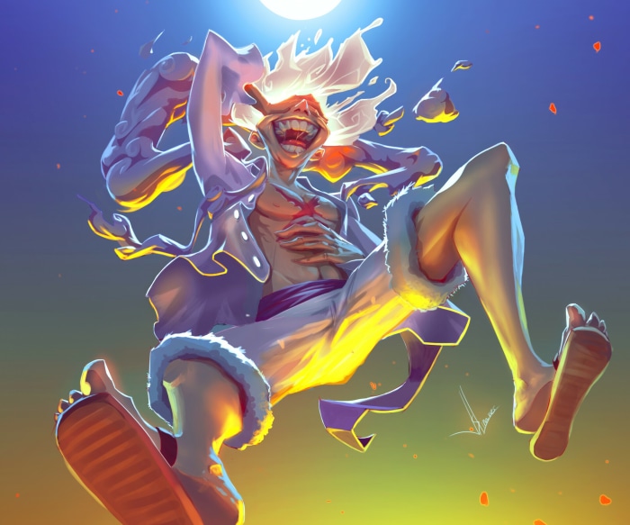 Monkey D. Luffy Gear 5 from One Piece