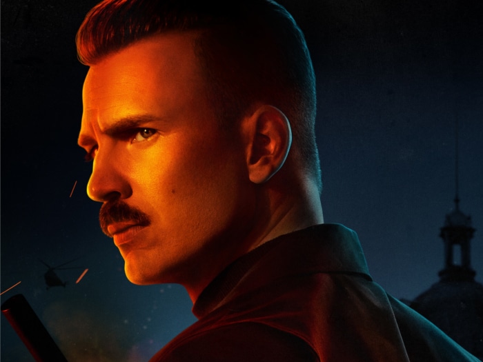 Chris Evans as The Gray Man