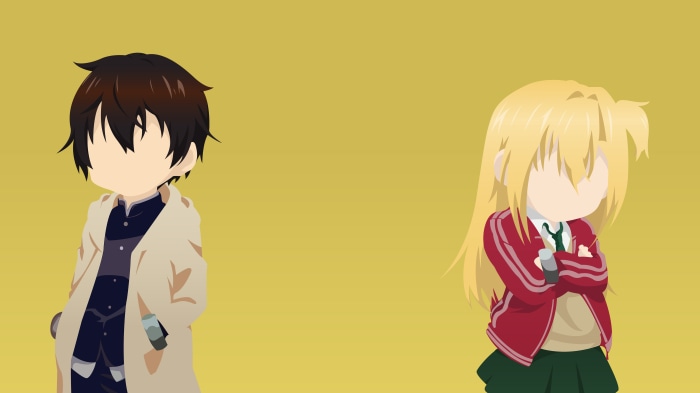 Yuuri Amakage and Akira Shiroyanagi from Battle In 5 Seconds After Meeting 4K
