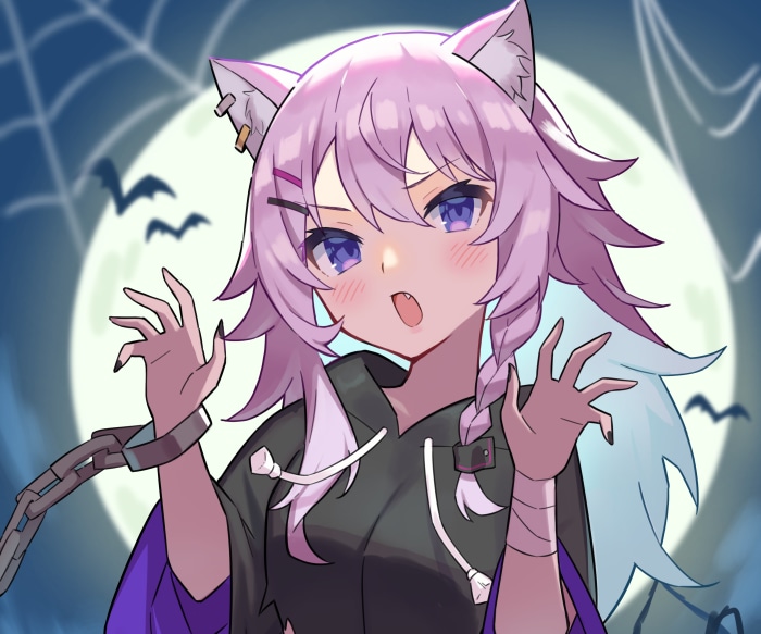 Nun Bora from Virtual Youtuber