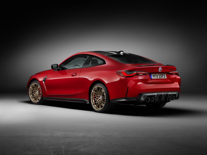 Red BMW M4 Competition 4K