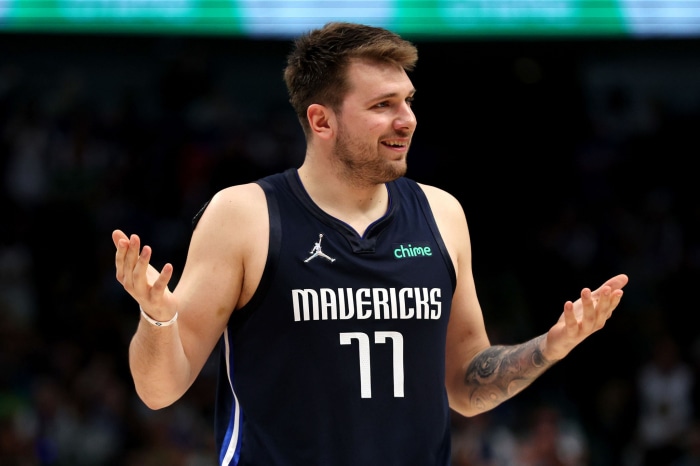 Luka Dončić of the Dallas Mavericks