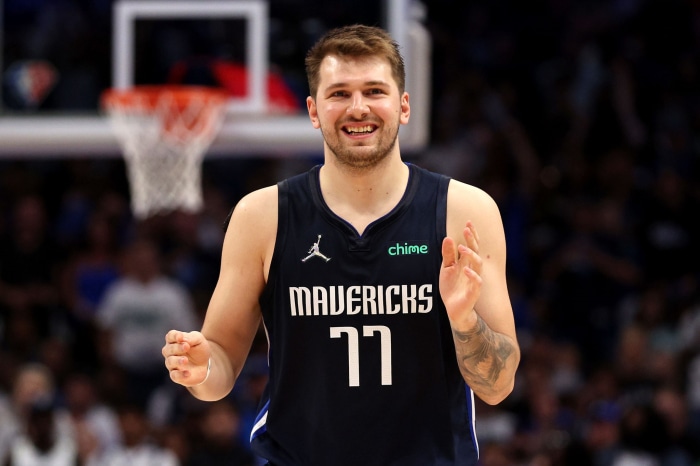 Luka Dončić of the Dallas Mavericks