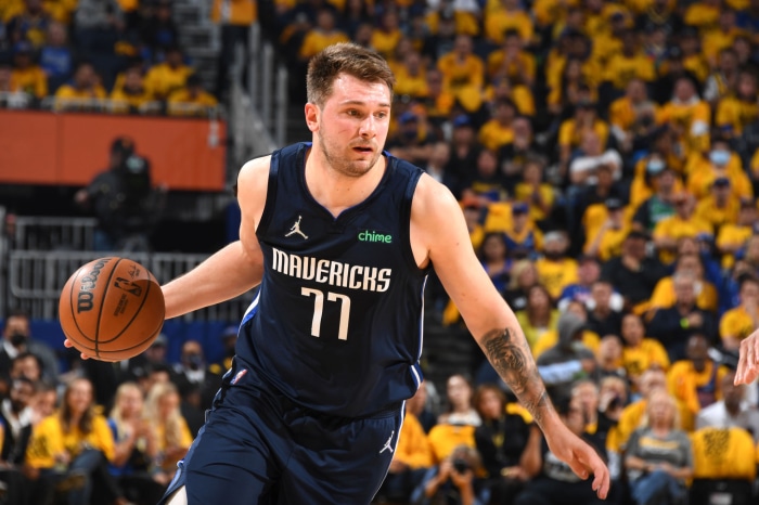 Luka Dončić of the Dallas Mavericks