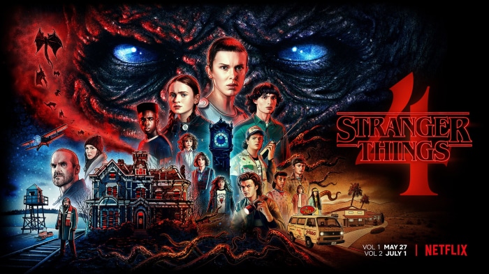 Stranger Things Season 4 Poster by Kyle Lambert