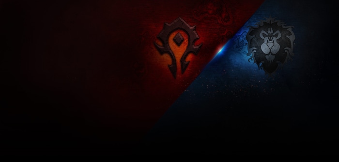 World of Warcraft Horde and Alliance Symbols