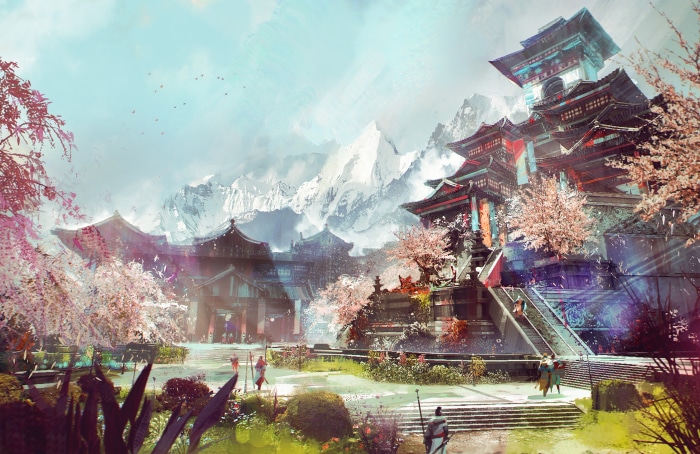 Guild Wars 2: End Of Dragons landscape