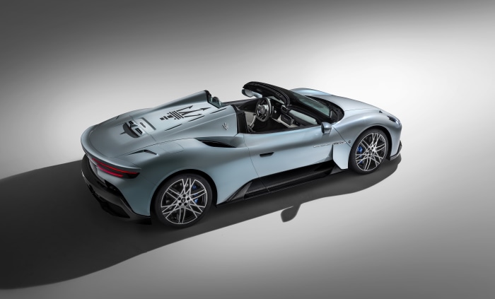 Maserati MC20 Cielo convertible sports car