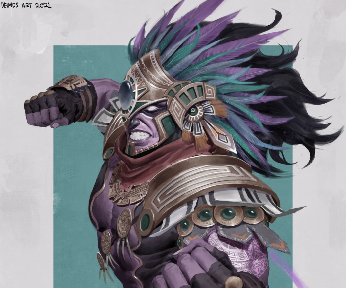 Star Platinum from Jojo's Bizarre Adventure