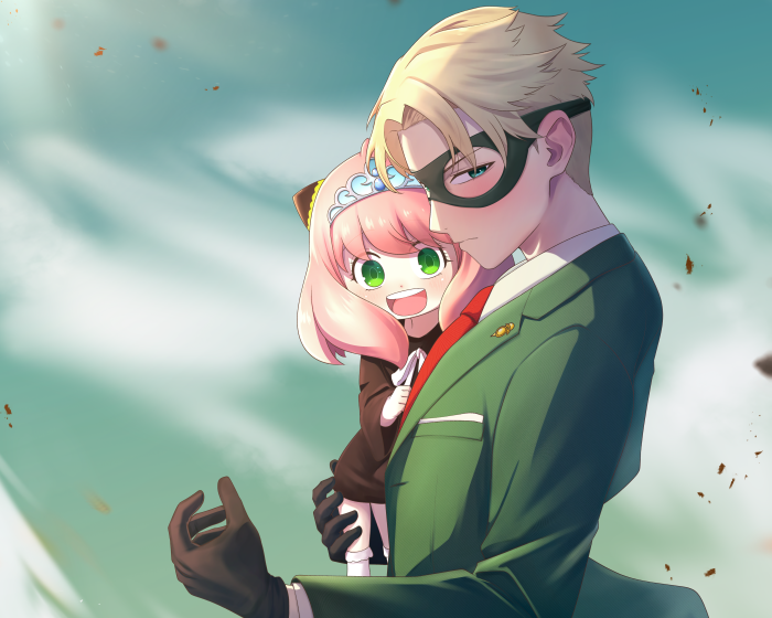Anya Forger and Loid Forger from Spy X Family 4K