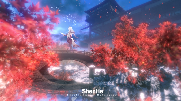 Shenhe from Genshin Impact 4K