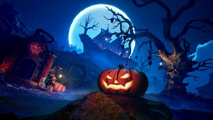 Tiny Tina's Wonderlands Halloween Scene