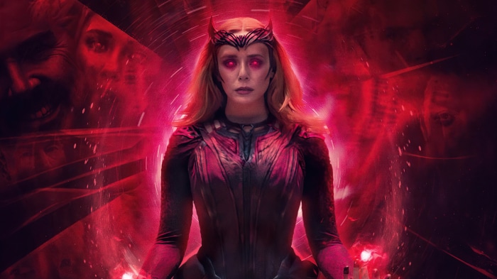 Scarlet Witch from Doctor Strange in the Multiverse of Madness 4K