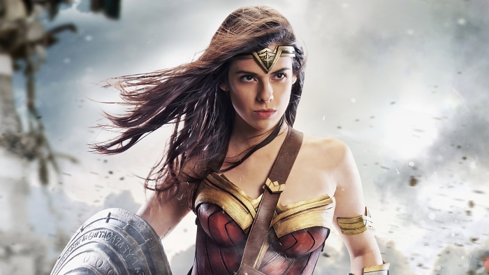Wonder Woman cosplay in 4K