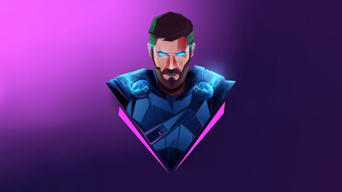 Minimalist Thor Artwork