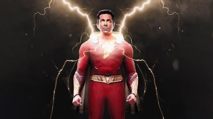 Shazam from Shazam! Fury of the Gods 4K