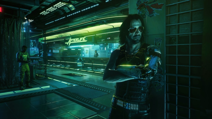 Johnny Silverhand in Cyberpunk 2077