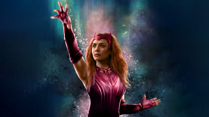 Scarlet Witch from Marvel Artwork 4K