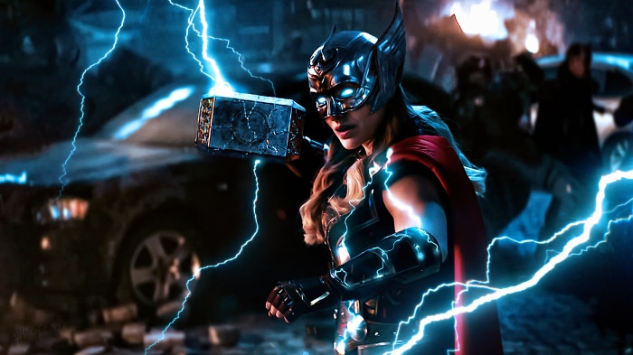 Jane Foster as Thor from Thor: Love and Thunder