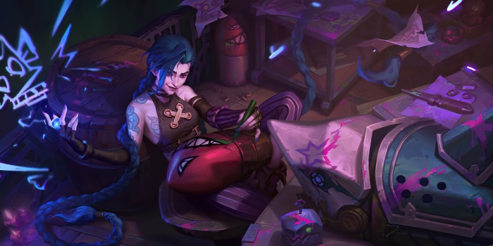 Jinx from Arcane League of Legends 4K