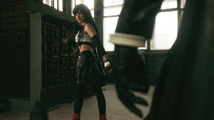 Tifa Lockhart from Final Fantasy cosplay