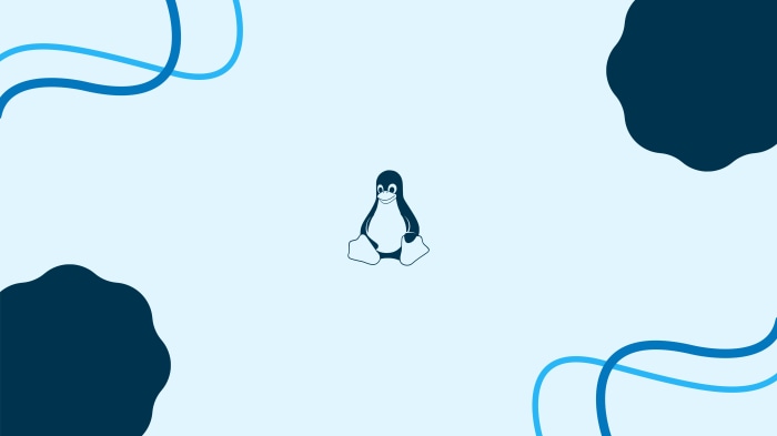 Linux Tux penguin logo 4K