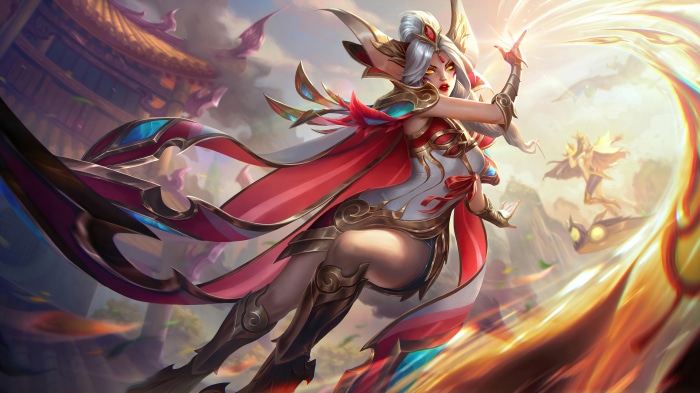 Xayah from League of Legends 4K