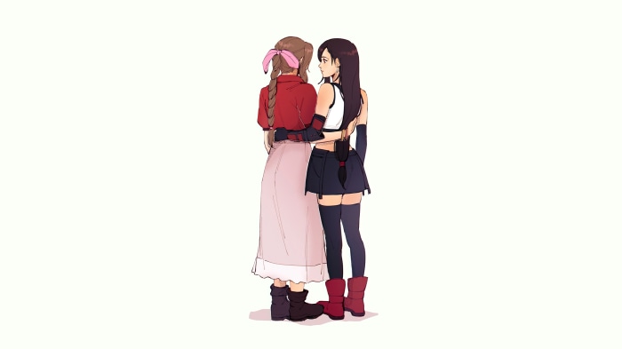 Tifa Lockhart and Aerith Gainsborough from Final Fantasy