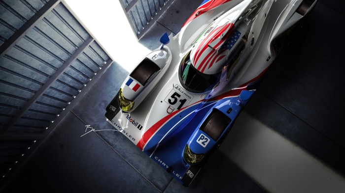 Dodge Viper Le Mans race car 4K
