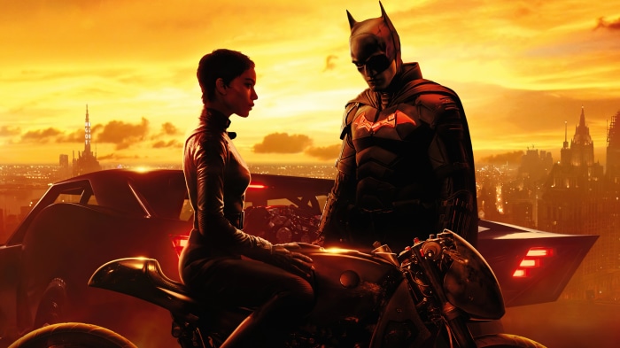 Batman and Catwoman from The Batman 4K