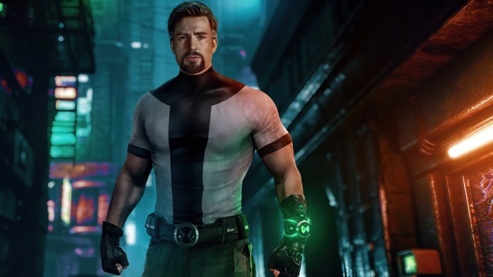 Ben 10 Artwork of Chris Evans