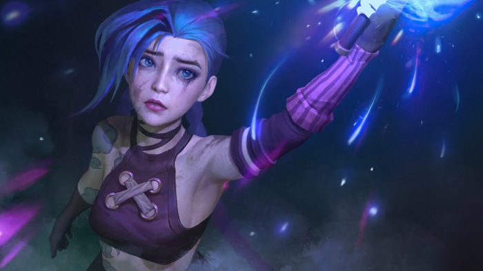 Jinx from Arcane League of Legends 4K