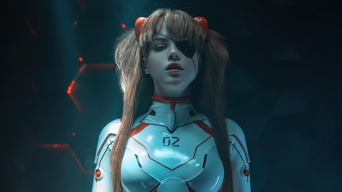 Asuka Langley Soryu from Neon Genesis Evangelion Cosplay