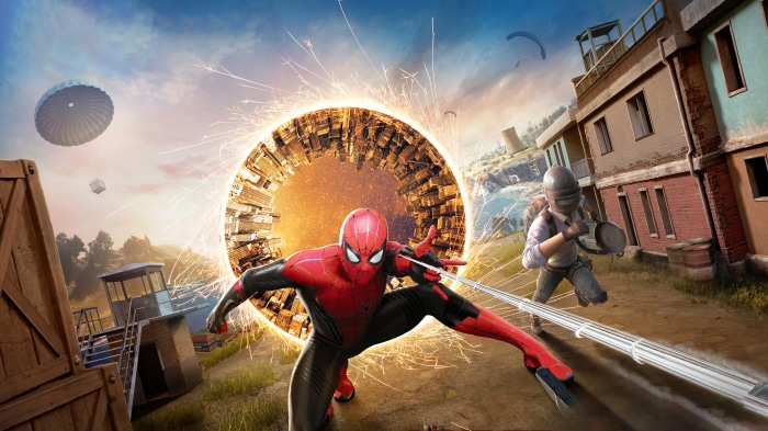 Spider-Man from Marvel in PUBG 4K